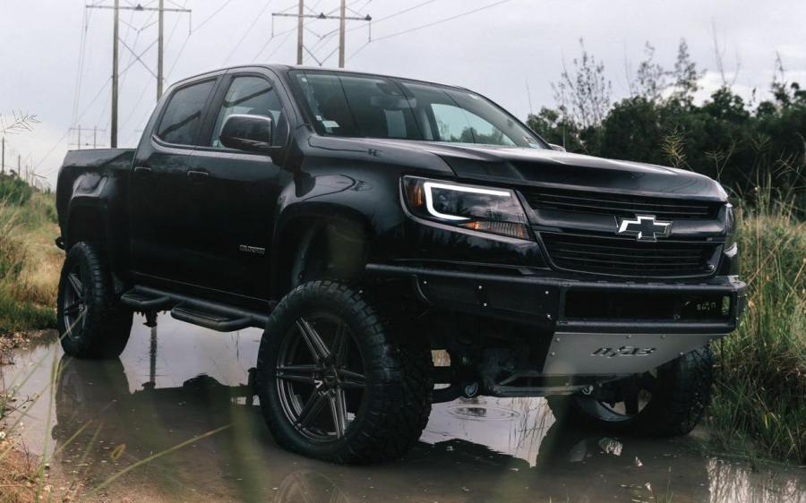 Chevrolet Colorado LT Crew Cab on Vossen Wheels (HF6-2) '2019